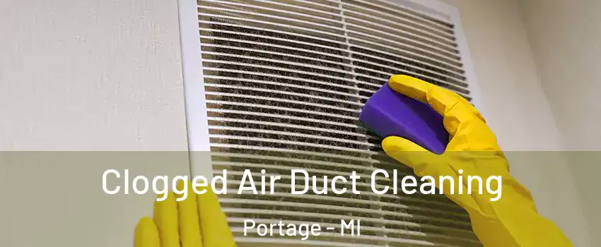  Clogged Air Duct Cleaning Portage - MI