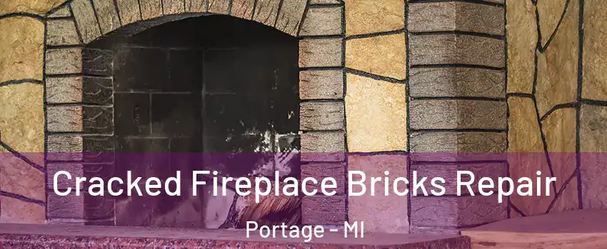  Cracked Fireplace Bricks Repair Portage - MI