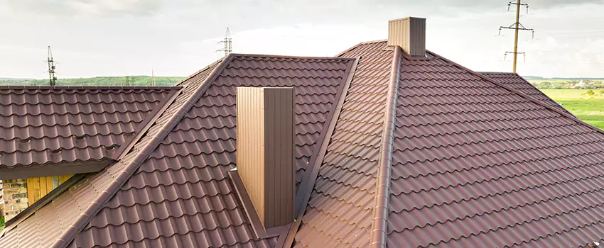 Residential Chimney Flashing Restoration in Portage, MI