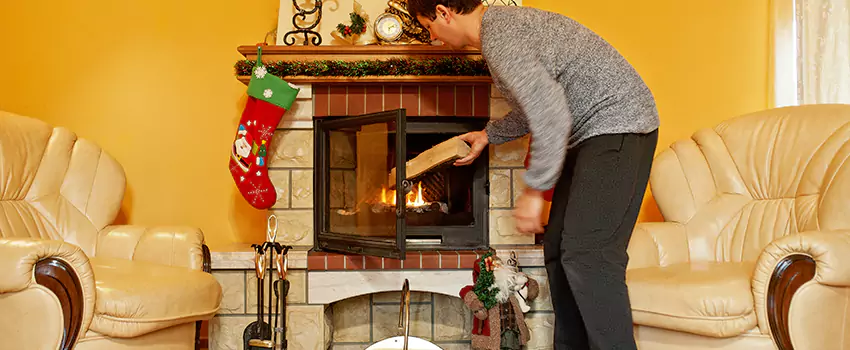 Gas to Wood-Burning Fireplace Conversion Services in Portage, Michigan