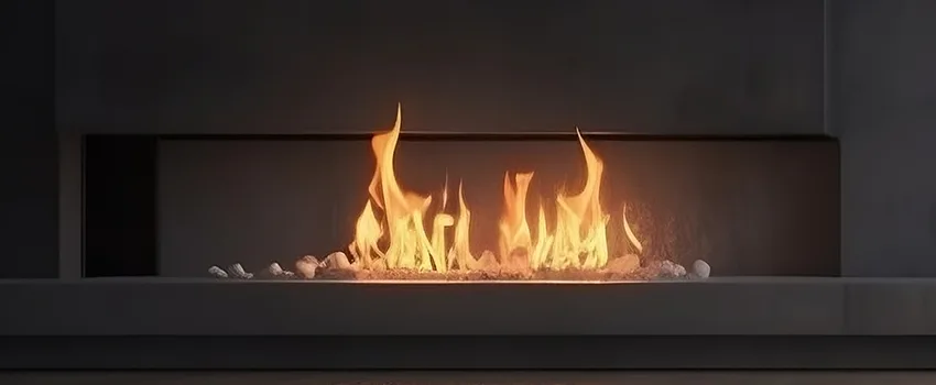 B-Vent Gas Fireplace Installation in Portage, MI