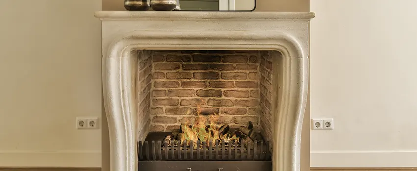 Vintage-style Fireplace Redesign in Portage, Michigan
