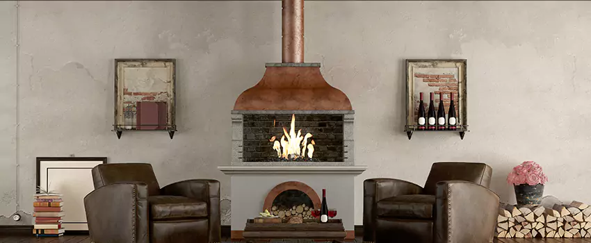 Thelin Hearth Products Providence Pellet Insert Fireplace Installation in Portage, MI