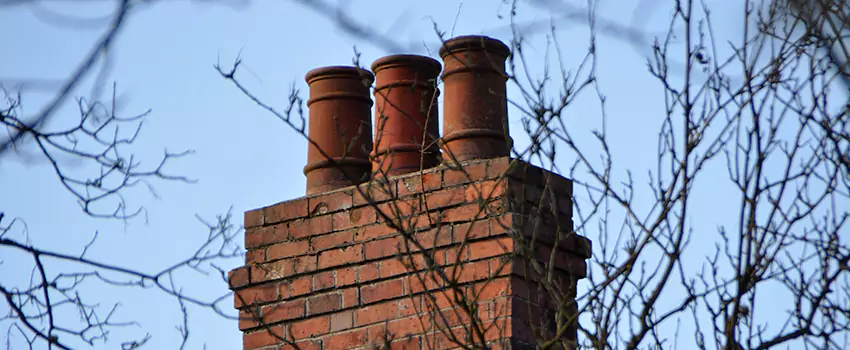 Chimney Crown Installation For Brick Chimney in Portage, Michigan