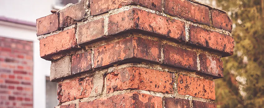 Cracked Chimney Bricks Repair Cost in Portage, Michigan