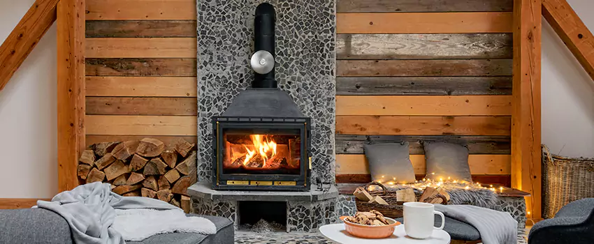 Thelin Hearth Products Direct Vent Gas Stove Fireplace Inspection in Portage, Michigan