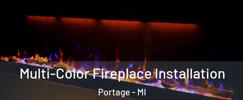  Multi-Color Fireplace Installation Portage - MI